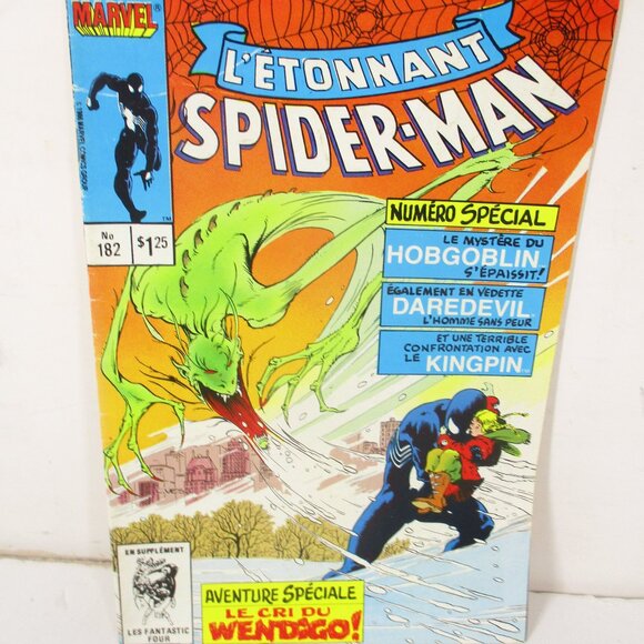 7 L'Etonnant Spider-Man 1986 by MARVEL French Canadian Comic Book no. 176 - 182 - Picture 15 of 16